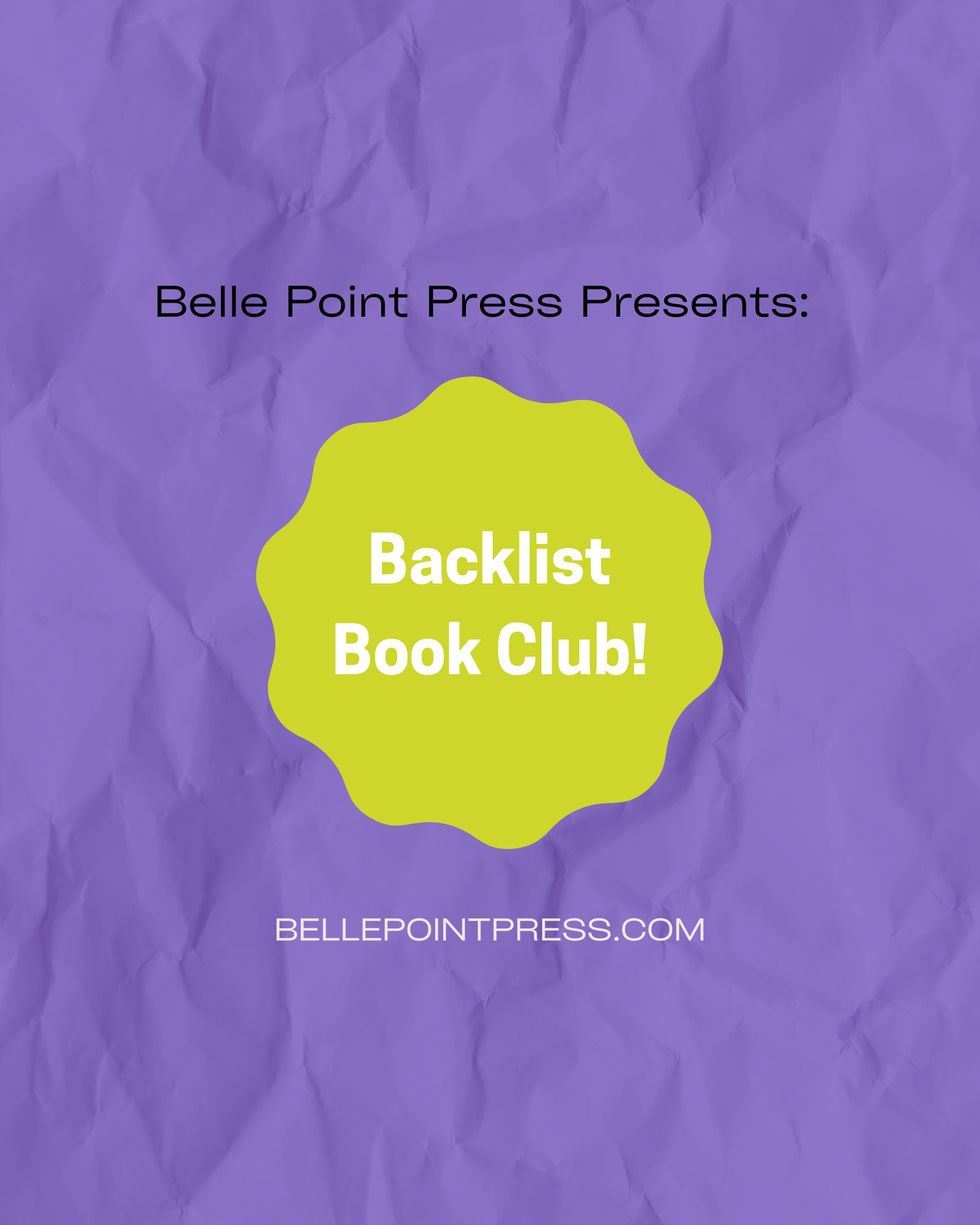 Backlist Book Club Bundle (6-month)