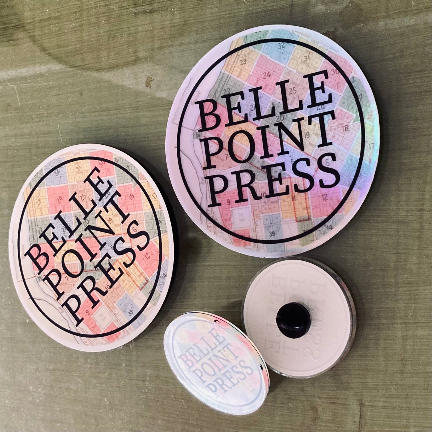 Map Logo Merch (Limited Edition) – Belle Point Press
