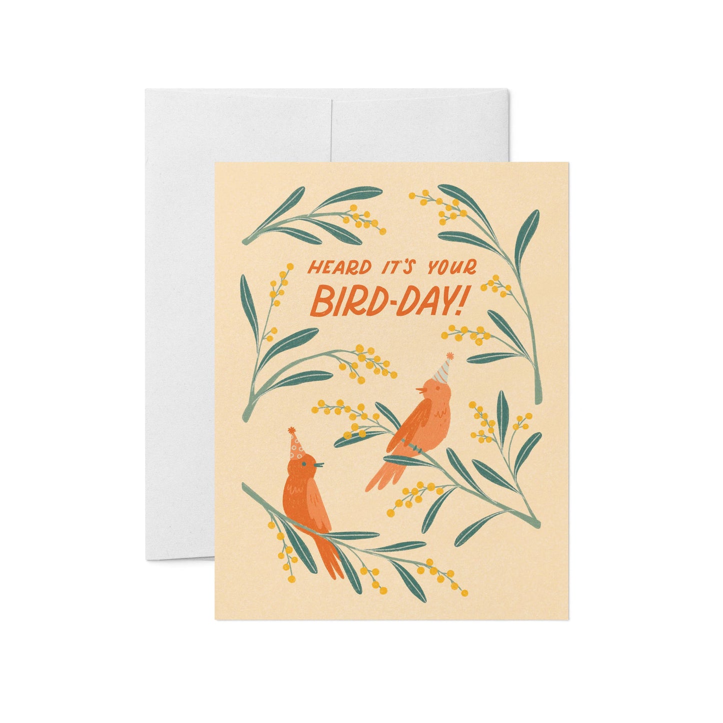 Heard It's Your Bird-Day | Birthday Card