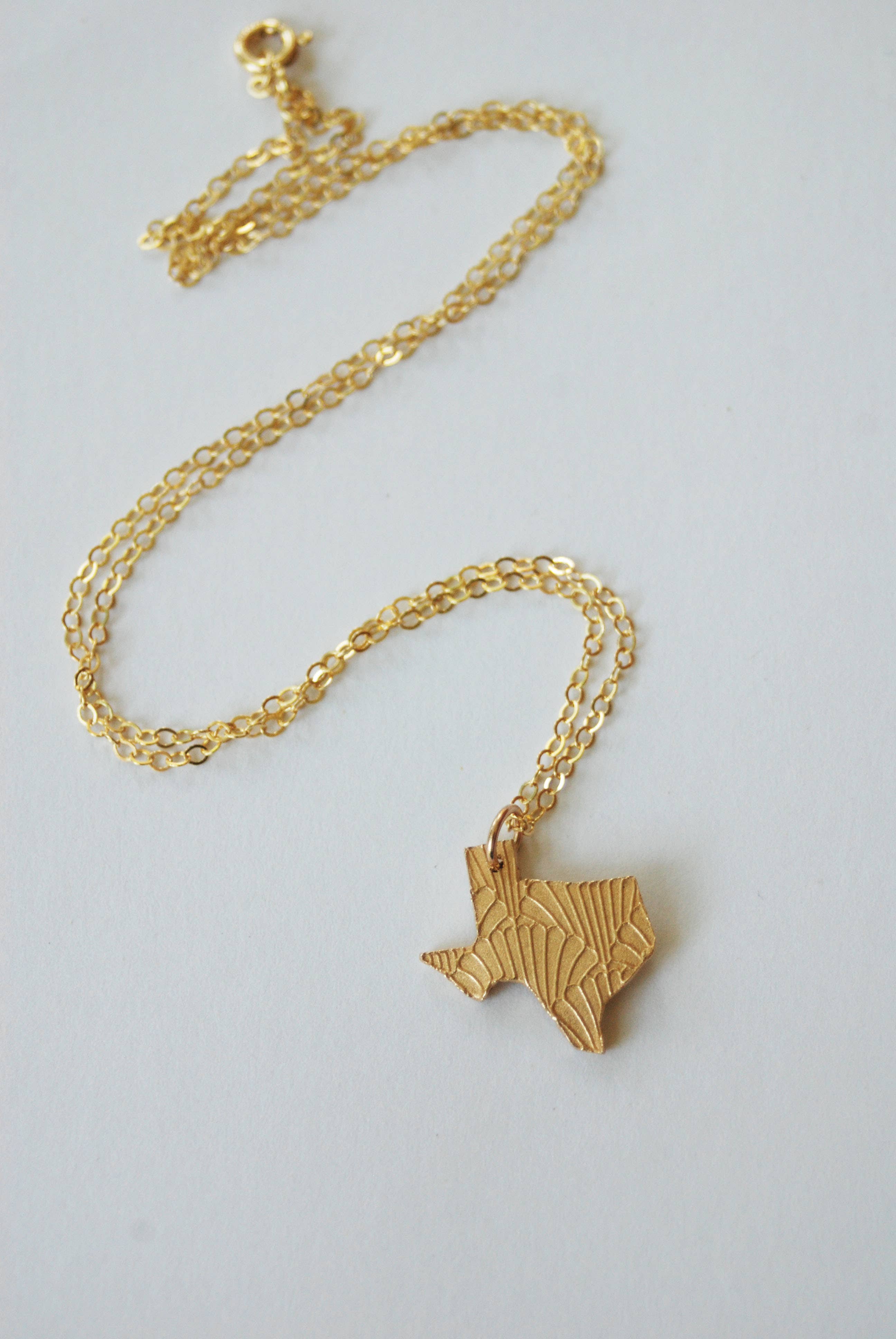 Texas Heart Necklace – Pixie