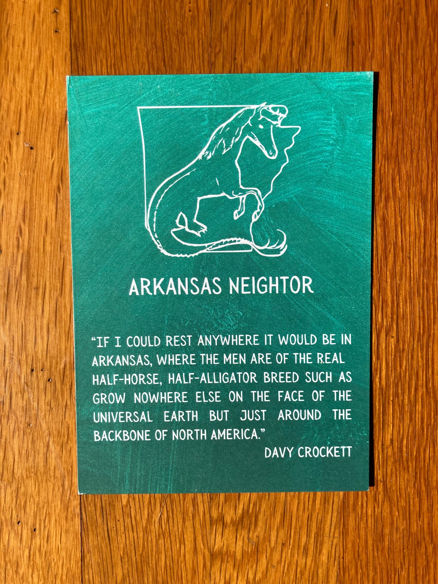 Arkansas Neightor (5x7)